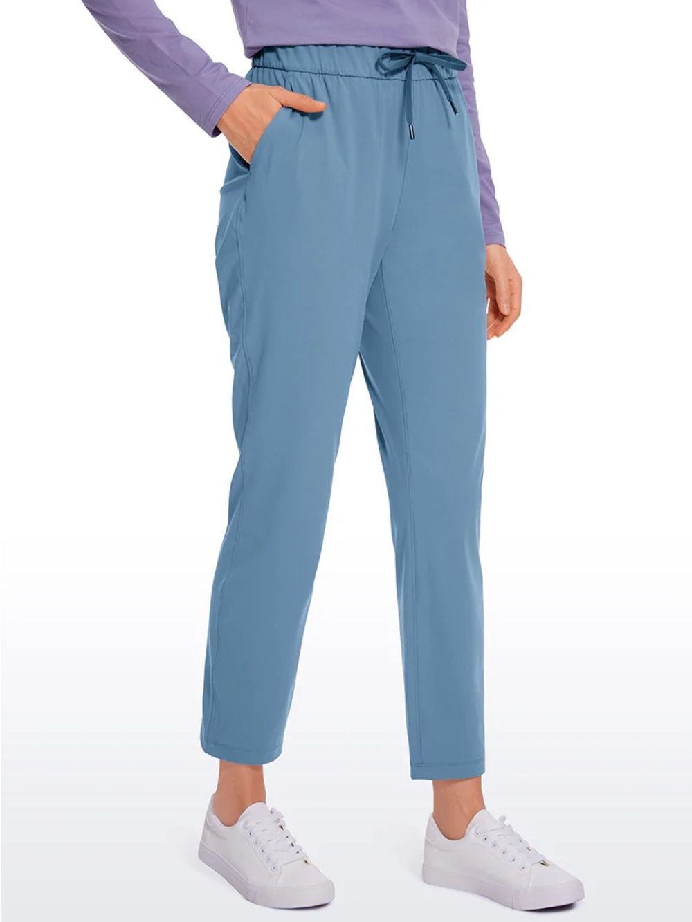 Stretch Drawstring 7/8 Pocket Pant 27''